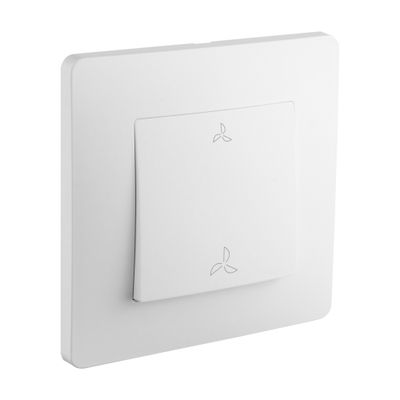 Interrupteur VMC 2 vitesses Caly blanc - DEBFLEX