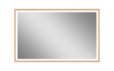 Miroir en bois lumineux 75 X 120 cm Swann Wood MP GLASS