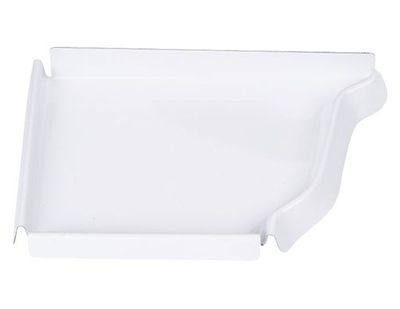 TALON CORNICHE GAUCHE ALU BLANC
