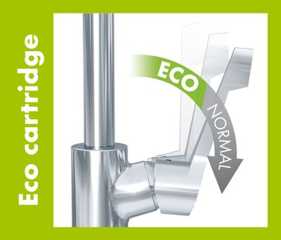 Robinet de cuisine avec douchette Chrome Centro XL - HANSGROHE