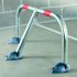 Barrière de parking design serrure clé triangle pompier MOTTEZ