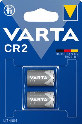 Piles lithium CR2 par 2 - VARTA