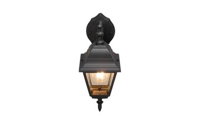 Applique extérieur descendante E27 Livenza noir IP44 60W - TRIO