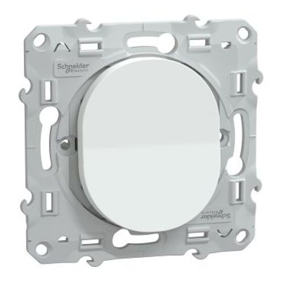 Interrupteurs va-et-vient Ovalis blanc par 10 - SCHNEIDER ELECTRIC