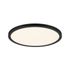 Plafonnier salle de bains LED Atria Shine Ø 30cm noir IP44 2250 lumens blanc variable CCT - PAULMANN