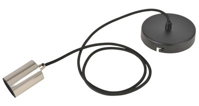 Monture suspension acier brossé E27 15W CUP - COREP