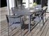 Fauteuil de jardin DUCA aluminium et textilène graphite gris - PROLOISIRS