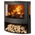 Poêle à bois sur bucher 7,8 kW SKY 7 étoiles flammes vertes - PANADERO