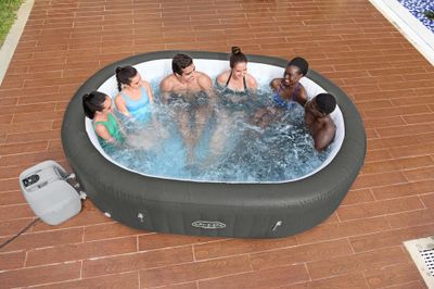 Spa gonflable ovale MAURITIUS 180 x 271 cm hauteur 71 cm 7 places - BESTWAY