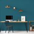 Peinture murs, boiseries et radiateurs bleu ainhoa velours 2,5 L - RIPOLIN