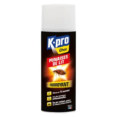 Insecticide punaise de lit 400 ml - K-PRO