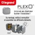 Interrupteur va-et-vient étanche IP55 en saillie Blanc - Plexo LEGRAND