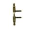 Fiches à visser rustique acier bronzé 11 mm par 2