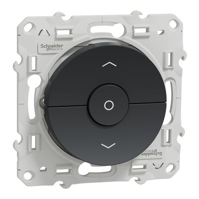 Interrupteur volet roulant 3 boutons anthracite - Odace 2011 SCHNEIDER ELECTRIC