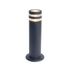 Borne extérieur GU10 40cm Focus anthracite IP44 35W - COREP