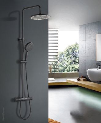 Colonne de douche Noire Ekogest XL - EDOUARD ROUSSEAU