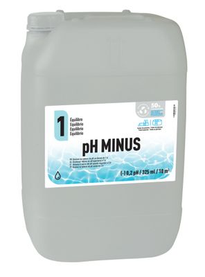 Régulateur piscine PH MOINS liquide 25 litres GRE