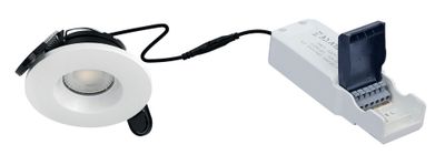 Spot LED encastrable salle de bain IP65 et BBC dimmable Blanc - Chloe ARIC