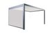 Store latéral zippé pour pergola murale SOFIA gris 3,08 m - ORIAL