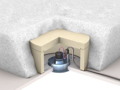 Protection spot encastrable  - Boîte de 2 spots  SOPREMA®