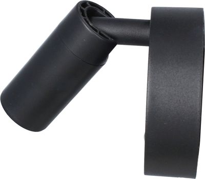 Spot LED mural en saillie orientable et sans fil blanc dynamique CCT Noir - Noli ARLUX