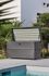 Coffre de rangement pour jardin acier anthracite 135 x 65 x 69 cm - PROLOISIRS
