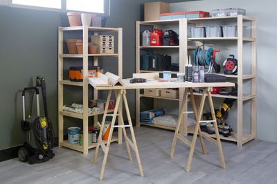 Treteau pin hauteur 1m00