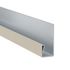 Profil de terminaison alu bardage Hardie Plank VL brun khaki - longueur 3000 mm - JAMES HARDIE