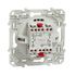 Double va-et-vient blanc Odace 2011 SCHNEIDER ELECTRIC