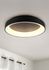 Plafonnier LED Girona noir 5600 lumens blanc variable CCT - TRIO