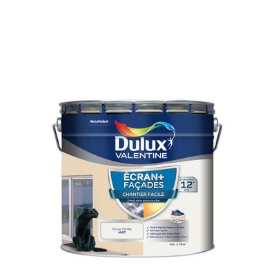 Peinture façades Ecran + blanc 10 L - DULUX VALENTINE