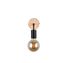 Applique E27 Merida noir et bois 10W - REALITY