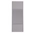 Porte de placard Miroir et Gris Profil gris H 248,5 x L 62,2 cm YNGENIO