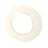 Plaque ronde décorative 1 poste finition blanche Dooxie LEGRAND
