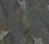Papier peint pré-encollé effet Bali Lea jungle vert 53 cm x 10 m AS CREATION