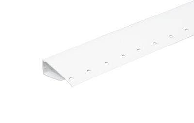 Lot 10 profilés départ bordure U PVC blanc 109 - longueur 4000 mm - DECEUNINCK