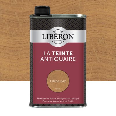 Teinte bois durs chêne clair 0,5 L - LIBERON