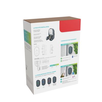 Borne de recharge voiture électrique 3,7 kW Mode 2/3 - Green'up Home LEGRAND