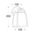 Applique extérieur E27 Kelsey S noir IP44  40W - COREP