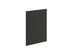 Porte pour meuble de cuisine Lotus anthracite mat 56 x 40 cm OFITRES