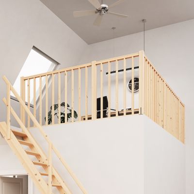 Garde-corps Madeira - Bois sapin - L 143 cm - SOGEM