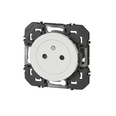 Prises 2 pôles + terre Dooxie affleurante blanc par 40 - LEGRAND