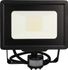 Projecteur extérieur LED détecteur de mouvements Kali noir IP44 2550 lumens blanc neutre - ARLUX