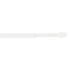 Tringle de vitrage plate extensible en métal de 0.8 à 1.4 m Finition Blanc par 2 - MOBOIS