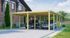 Carport double -  618 - 315 x 120 cm - toit en acier Livraison gratuite domicile WEKA