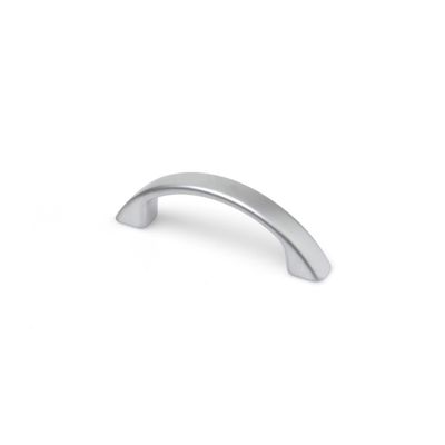 Poignée de meuble arc chromé mat entraxe 64 mm REI