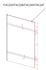 Paroi de douche à l'italienne 80x200 cm profilé chrome verre miroir 8 mm Parma - AURLANE