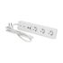 Multiprise connectée WiFi et Bluetooth 3 prises + 2 USB Blanc - Kozii XANLITE