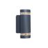 Applique extérieur GU10 Focus anthracite IP44 2x35W  - COREP