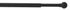 Tringle de vitrage extensible en métal de 0.6 à 1 m diam 7 Finition Noir mat - MOBOIS
